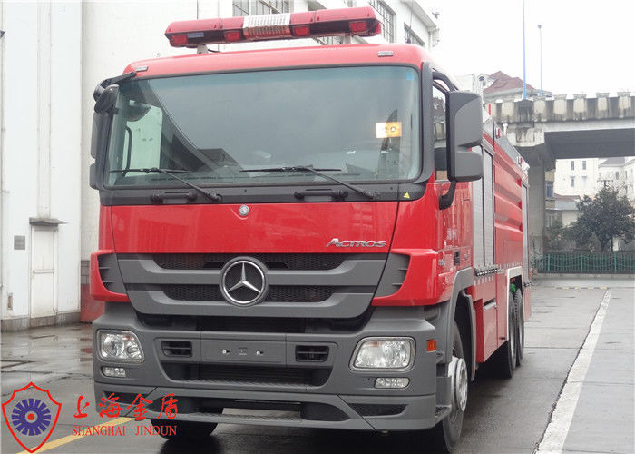 Gross Weight 28000kg Water Tanker Fire Truck With 12000kg Capacity Liquid Tank