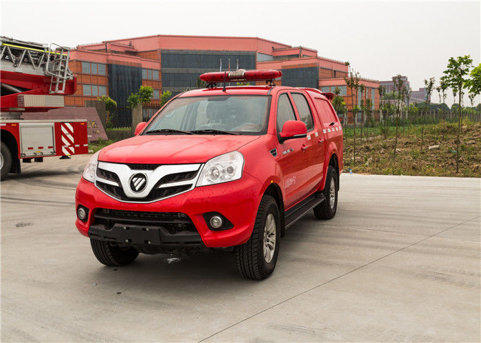 Water Mist Light Fire Truck 57L Fuel Tank With Super High Pressure Extinguishing System