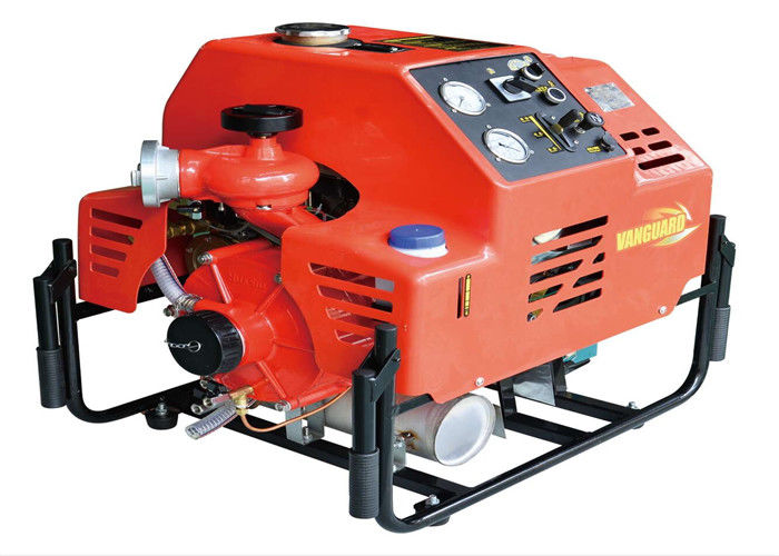Middle Flow High Pressure Fire Pumps Four Stroke With Double Cylinder