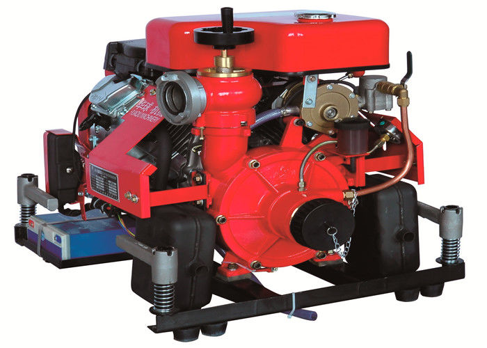 Middle Pressure Diesel Portable Fire Pump , Middle Flow Portable Fire Pump