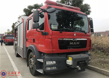 100km/h 4x2 Drive 6 Cylinder Diesel Engine 25 Meter Aerial Ladder Fire Truck