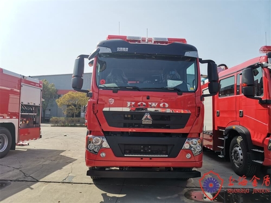 Light Duty 4×2 Drive 8000L Foam Fire Fighting Truck พร้อมระบบตรวจสอบอัคคีภัยแบบแมนนวล
